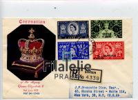 1953 BAHRAIN/US FDC/QEII/REGIST. 2SCAN