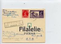 1941 INDIA/US KGVI/CENSOR