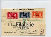 1937 NIUE/US KGVI/REGIST. 2SCAN