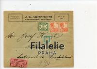 1922 SURINAM/GERMANY REGIST. 2SCAN