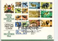 1966 KENYA FDC