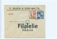 1946 MALTA/ENGLAND KGVI