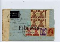 1943 INDIA/US KGVI/CENSOR