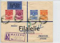 1934 BASUTOLAND/ITALIE KGV/REGIST. 2SCAN