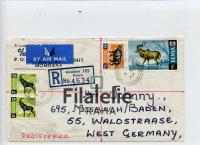 1967 KENYA/GERMANY REGIST. 2SCAN