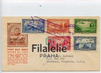 1939 NICARAGUA/US FDC 2SCAN