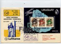 1971 URUGUAY/MAROC 2SCAN