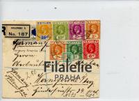 1914 CEYLON/GERMANY KGV/REGIST. 2SCAN