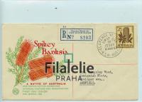 1960 AUSTRALIA FDC/REGIST. 2SCAN