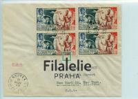 1949 NEW CALEDONIA/US FDC/UPU