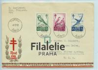 1952 FINLAND/US FDC