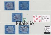 1938/50 BERMUDA Mi:111a/d SG:116+cdef KGV/MNH** 2SCAN