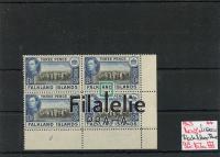 1943 FALKLAND SG.153a KGVI/MNH/4Bl 140L