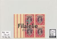 1937 INDIA Mi.161 SG.262 (4Bl) KGVI/MNH 320L 2SCAN