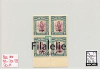1945 NORTH BORNEO/BMA Mi.242(4Bl**) 2SCAN