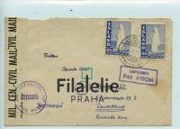 1946 ISLAND/GERMANY CENSOR