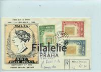 1960 MALTA/CANADA QEII/FDC/REGIST. 2SCAN