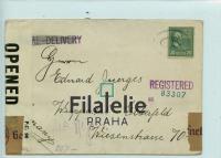 1940 US/GERMANY CENSOR/REGIST. 2SCAN