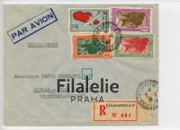 1938 MADAGASCAR/CZECHOSLOVAKIA REGIST. 2SCAN