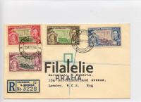 1937 SOUTH.RHODESIA/ENGLAND KGVI/REGIST. 2SCAN