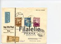 1936 AUSTRIA/GERMANY REGIST/AIR 2SCAN