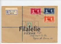 1937 NIUE/ENGLAND KGVI/REGIST/FDC