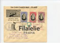 1938 TONGA FDC/TinCan 2SCAN