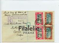 1939 SOUTH AFRICA/ENGLAND REGIST 2SCAN