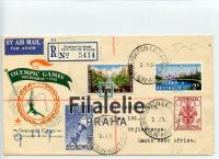 1956 AUSTRALIA/SWA FDC/REGIST 2SCAN