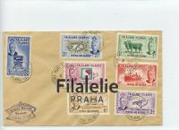 1952 FALKLAND KGVI/FDC