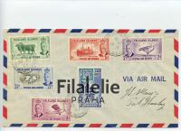 1952 FALKLAND KGVI/FDC