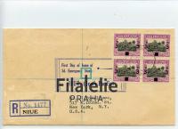 1940 NIUE/US REGIST/FDC 2SCAN