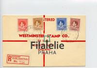 1937 NAURU/ENGLAND KGVI/REG/FDC