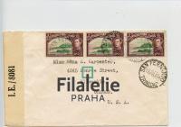1943 TRINIDAD/US KGVI/CENSOR