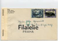 1941 BELG.CONGO/US CENSOR 2SCAN