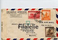 1944 BELG.CONGO/ENGLAND CENSOR 2SCAN