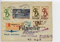 1948 MADAGASCAR/US REG 2SCAN