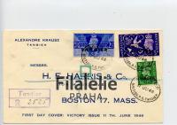 1946 TANGIER/US KGVI/REG/FDC 2SCAN