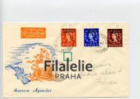 1953 MOROCCOagen QEII/FDC