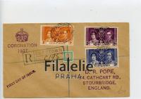 1937 SIERRA LEONE/ENGLAND KGVI/REG/FDC