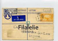 1955 SIERRA LEONE/ENGLAND KGVI/REG 2SCAN