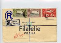 1953 SIERRA LEONE/ENGLAND KGVI/REG 2SCAN