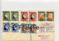 1937 SOUTH AFRICA/ENGLAND KGVI/REG