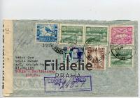 1942 BOLIVIA/SWISS CENSOR 2SCAN