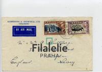 1947 CEYLON/ENGLAND KGVI