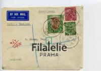 1937 INDIA/ENGLAND KGV/REG