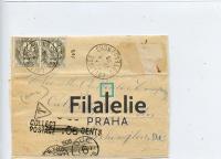 1908 FRANCE COLLINEE/US TAX 2SCAN