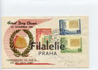 1960 MALTA QEII/FDC