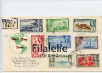 1950 BARBADOS/US KGVI/FDC/REG 2SCAN