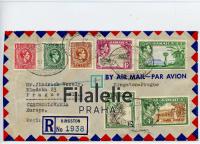 1947 JAMAICA/CZECH KGVI/REG 2SCAN